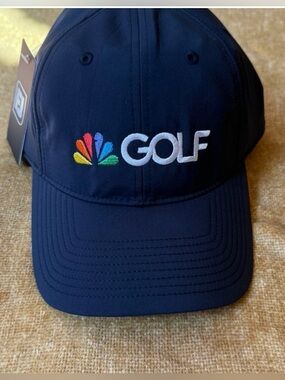 New!!! FootJoy Navy Golf Cap with NBC Logo